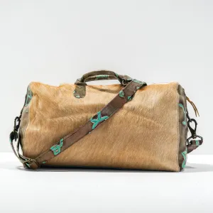 Duffel - Palomino w/ Turquoise Brands