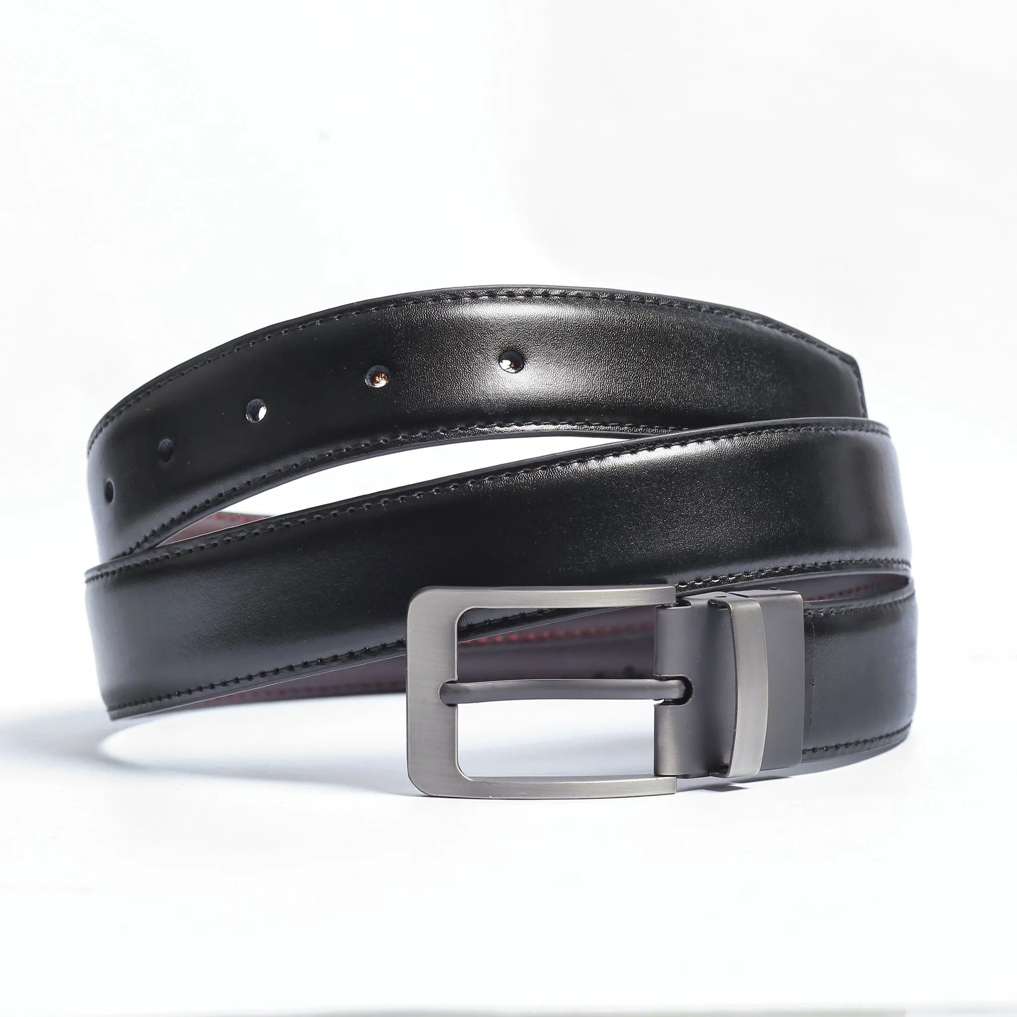 Eclipse Reversible Elegance Leather Belt