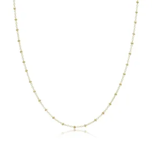 ENewton 15" Choker Simplicity Chain Gold - Classic 2mm Gold