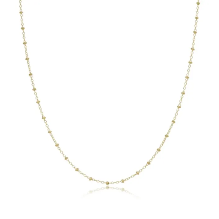 ENewton 15" Choker Simplicity Chain Gold - Classic 2mm Gold