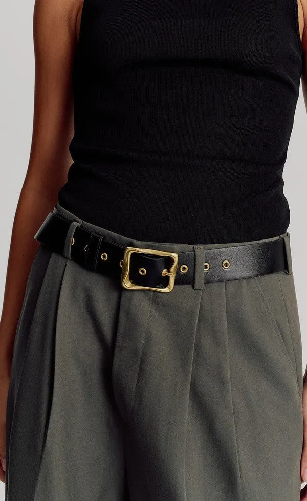 Everyday Belt - Black/Gold