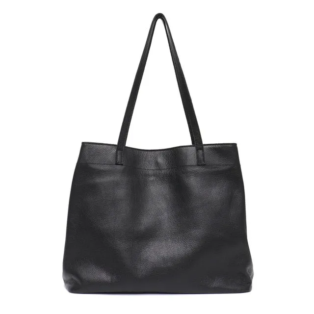 Fashion Women Genuine Leather Handbags Multi Sections Large Tote Bags Slouchy Cow Leather Hobo High Quality Big Shoulder Bags