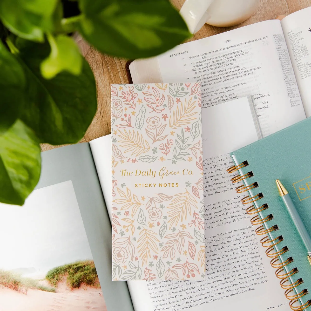 Field Flower Pink Planner Stickers - LAST ONE