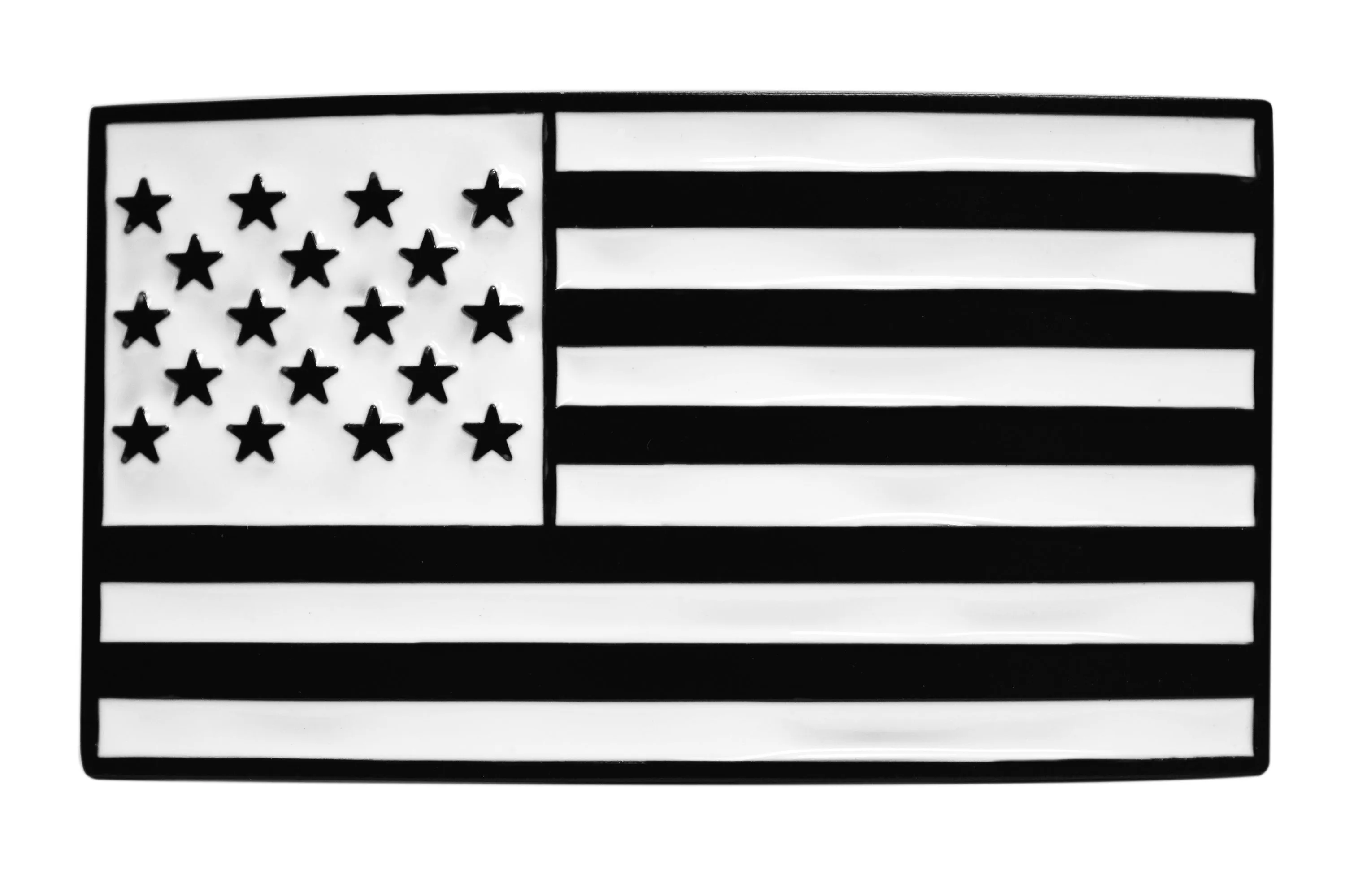 FL Men's USA Flag Plaque Buckle fits 1.5" belt