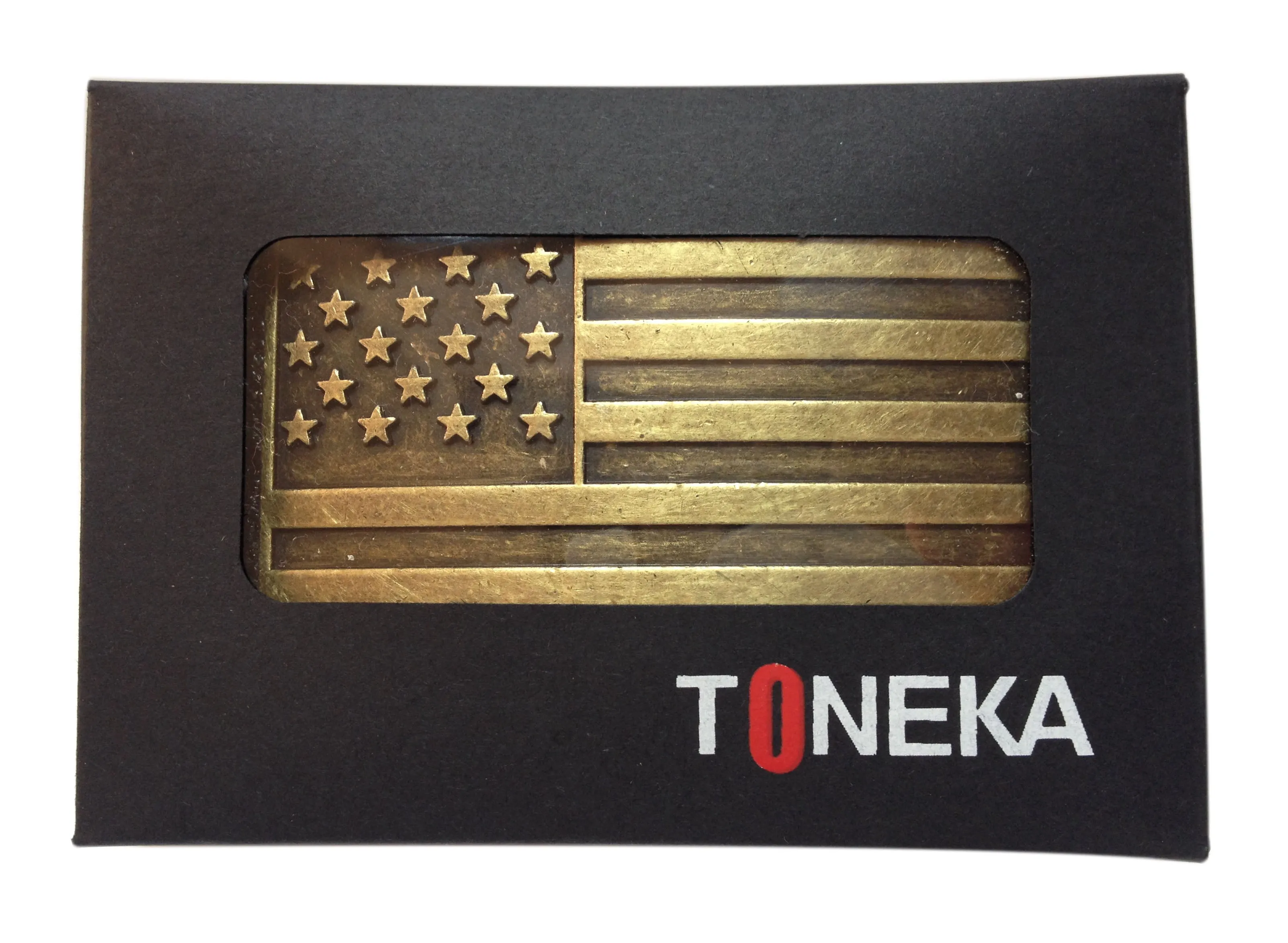 FL Men's USA Flag Plaque Buckle fits 1.5" belt
