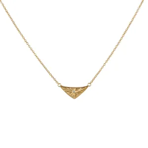 Flash Diamond Vermeil Pendant