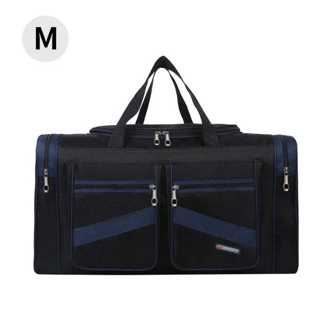 Foldable Travel Duffle Men / Women Luggage Package Handbag Large Travelling Bags Waterproof Shoulder Carry On Weekend Bag XA509F