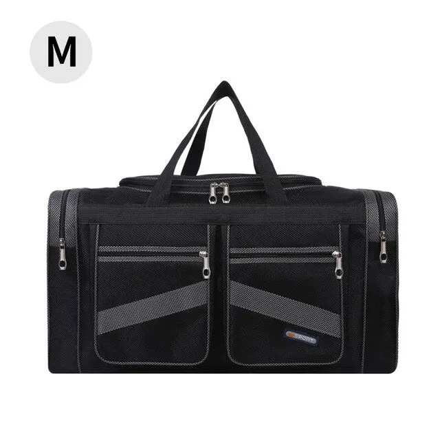 Foldable Travel Duffle Men / Women Luggage Package Handbag Large Travelling Bags Waterproof Shoulder Carry On Weekend Bag XA509F