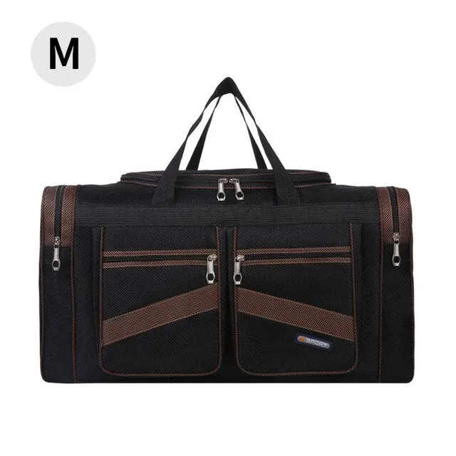 Foldable Travel Duffle Men / Women Luggage Package Handbag Large Travelling Bags Waterproof Shoulder Carry On Weekend Bag XA509F