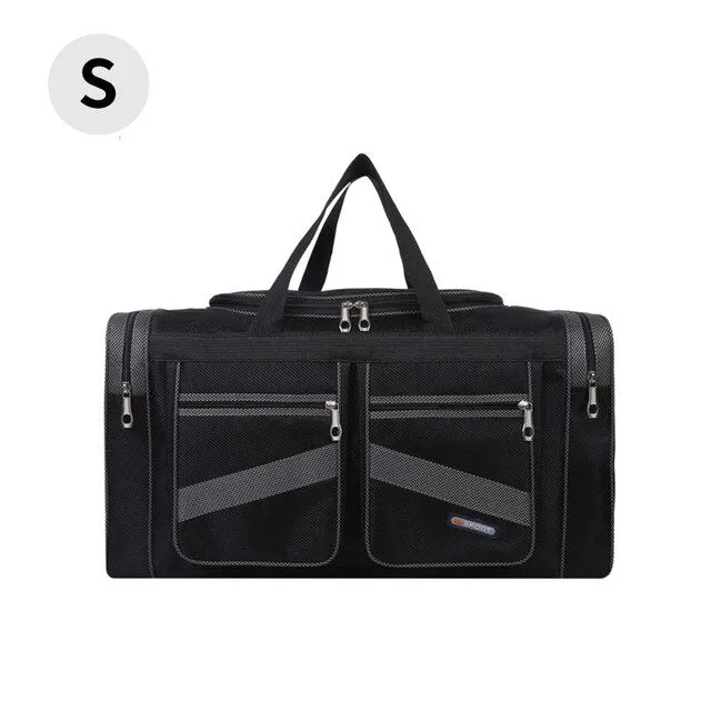 Foldable Travel Duffle Men / Women Luggage Package Handbag Large Travelling Bags Waterproof Shoulder Carry On Weekend Bag XA509F