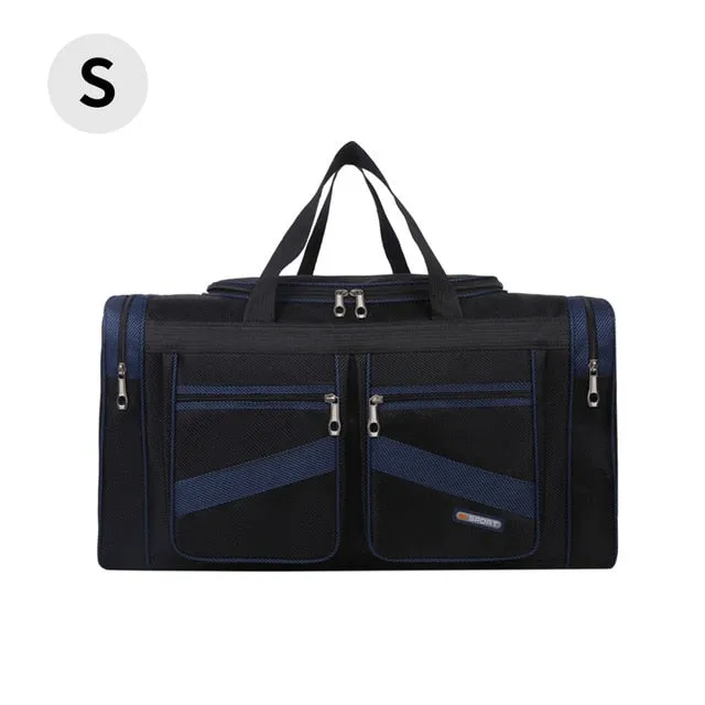 Foldable Travel Duffle Men / Women Luggage Package Handbag Large Travelling Bags Waterproof Shoulder Carry On Weekend Bag XA509F
