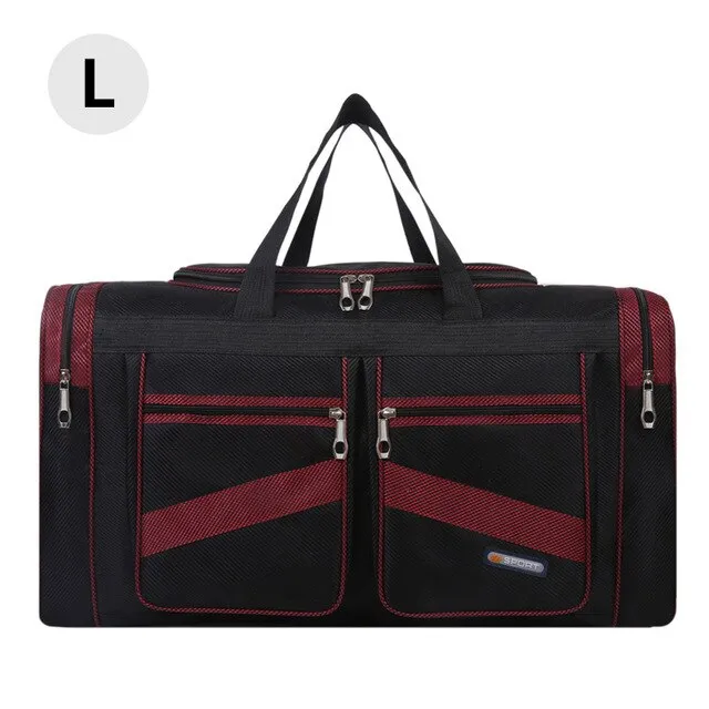 Foldable Travel Duffle Men / Women Luggage Package Handbag Large Travelling Bags Waterproof Shoulder Carry On Weekend Bag XA509F