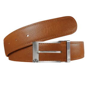 Full Grain leather strap with Classic Silver prong buckle