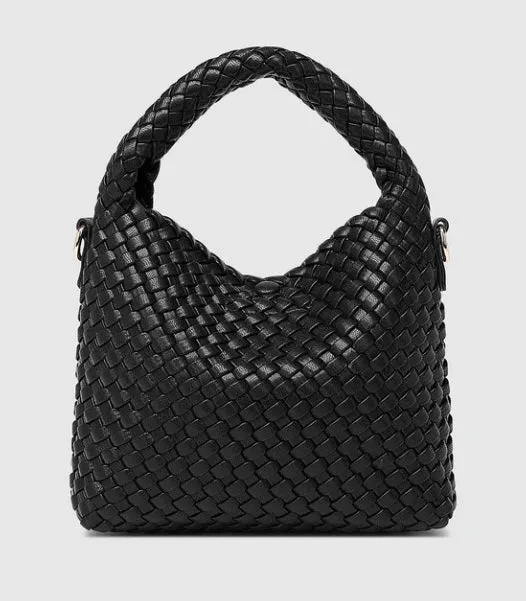 Gabby Mini Woven Shoulder Bag