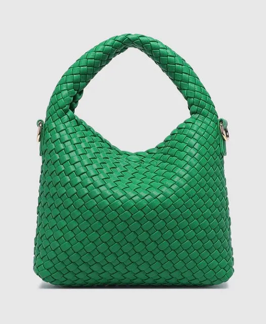Gabby Mini Woven Shoulder Bag