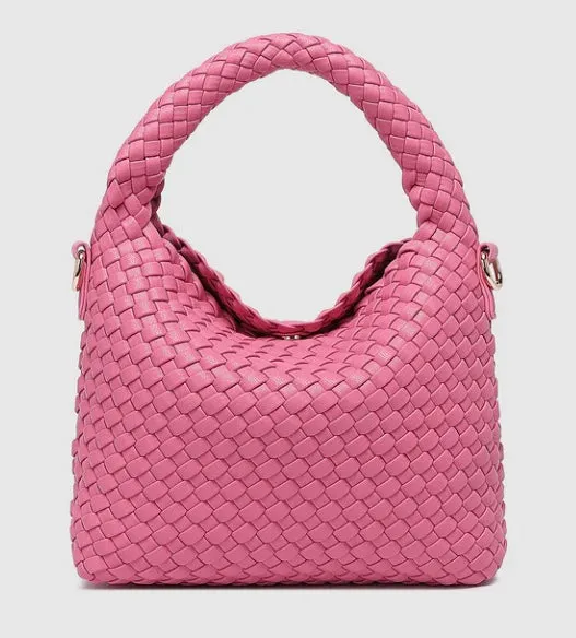 Gabby Mini Woven Shoulder Bag