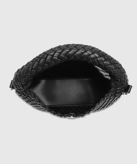 Gabby Mini Woven Shoulder Bag