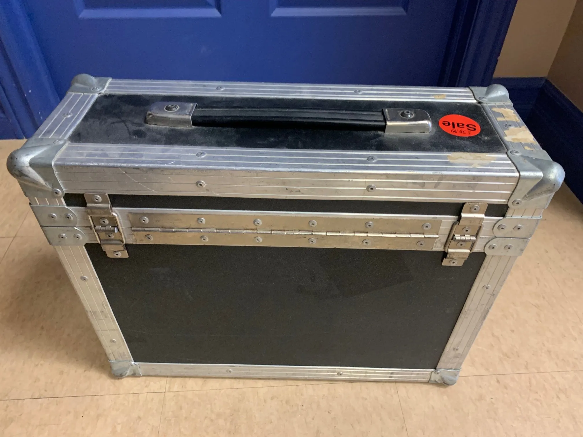 GENTLY USED Custom Acoustics Hard Travel Case for Cables and Pro Audio Gear, 13.5"h x 6"w 17.5"h