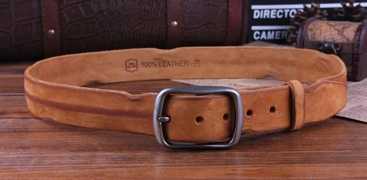 Genuine Leather Fashion Belt OS Style