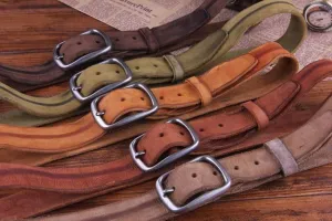 Genuine Leather Fashion Belt OS Style