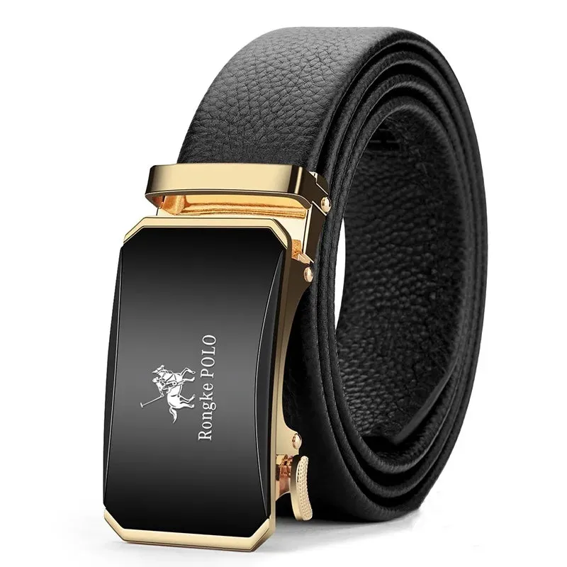 Genuine Leather Ratchet Belt