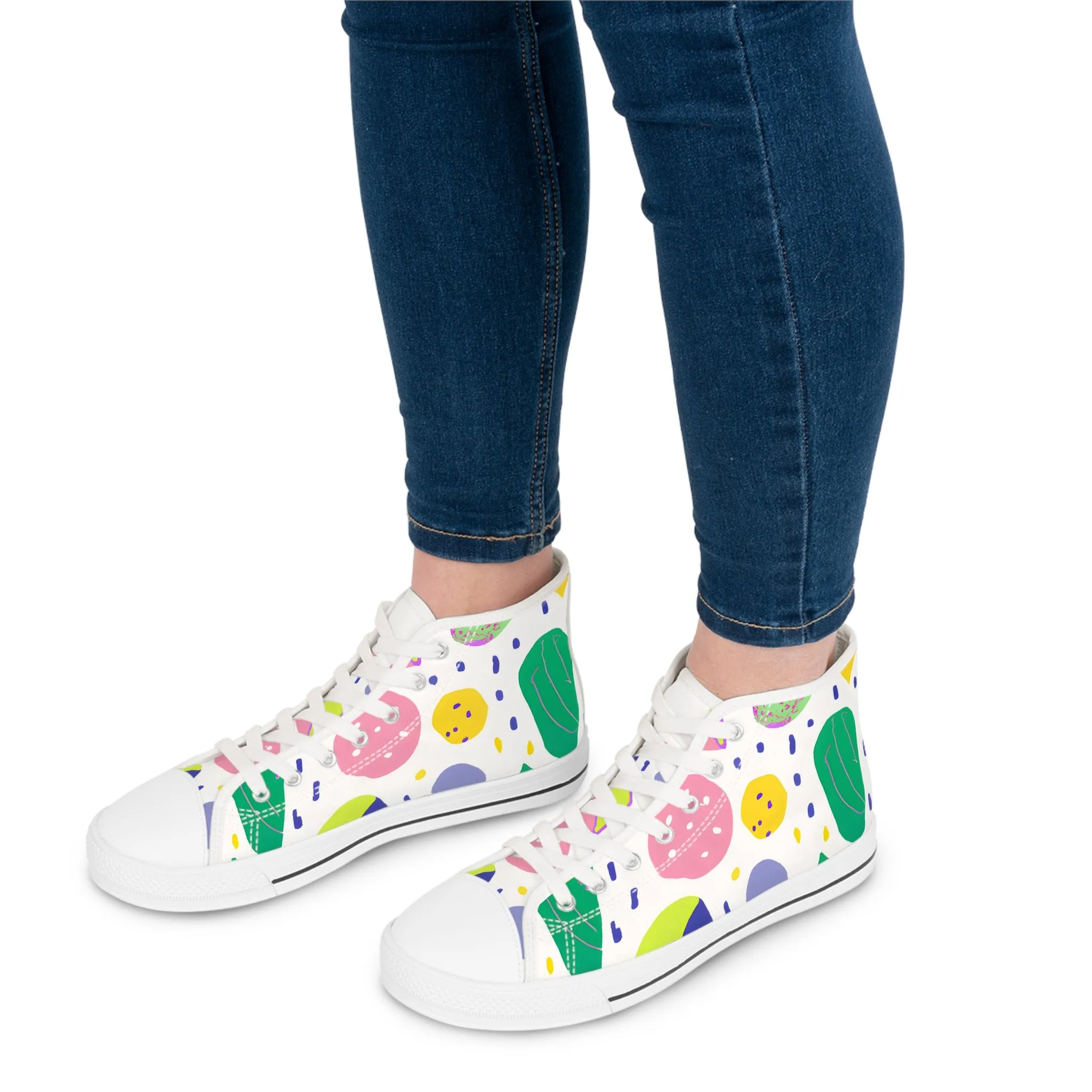 Gestura Winston - Women's High-Top Sneakers