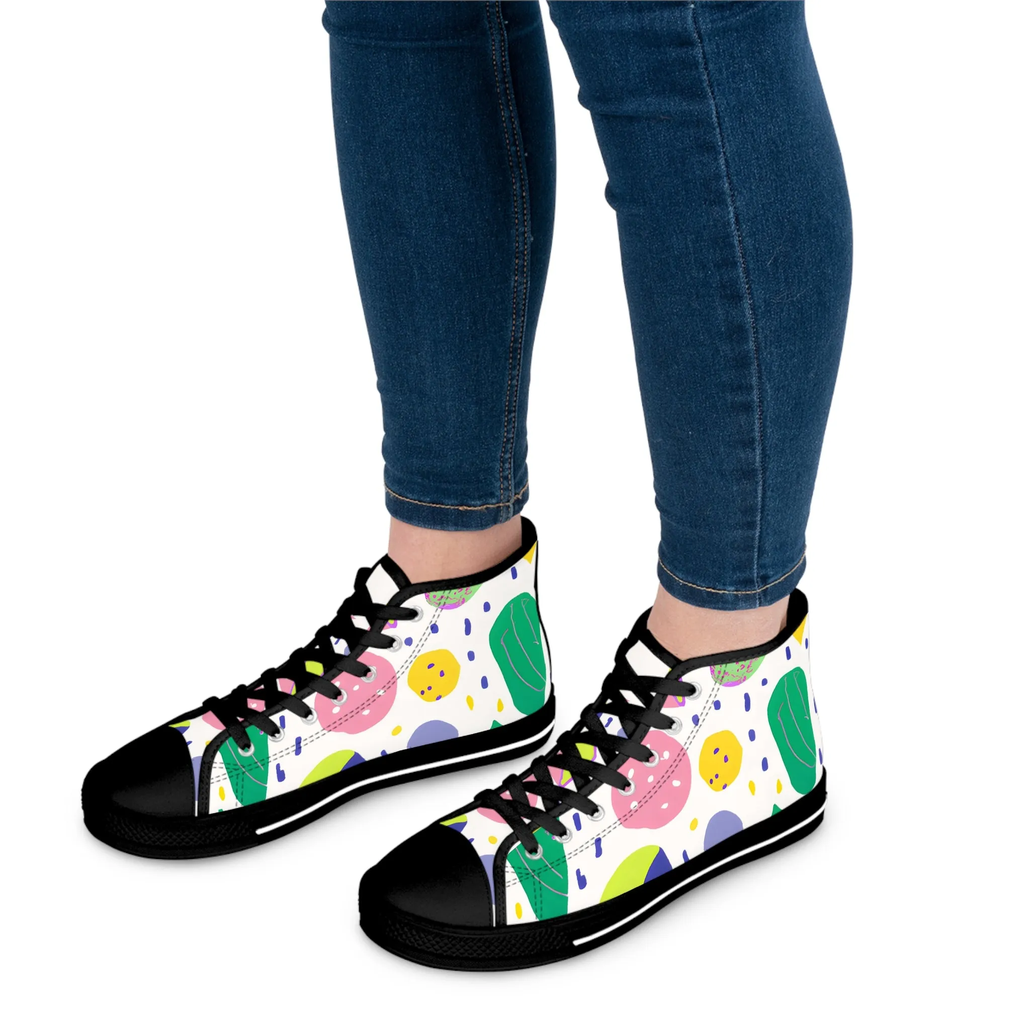 Gestura Winston - Women's High-Top Sneakers