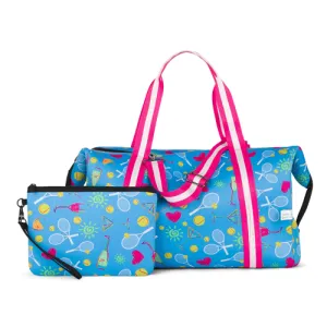 Girl's Weekend Overnight Bag with Clutch