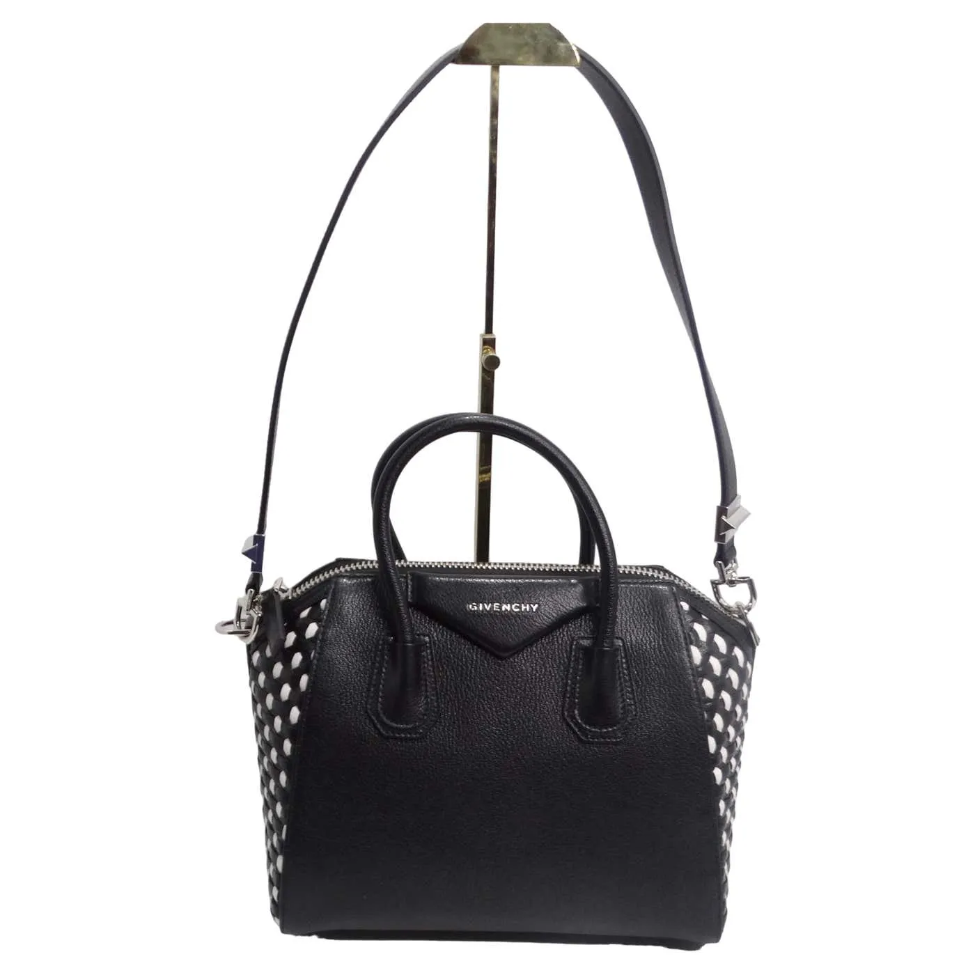 Givenchy Antigona Woven Satchel Bag