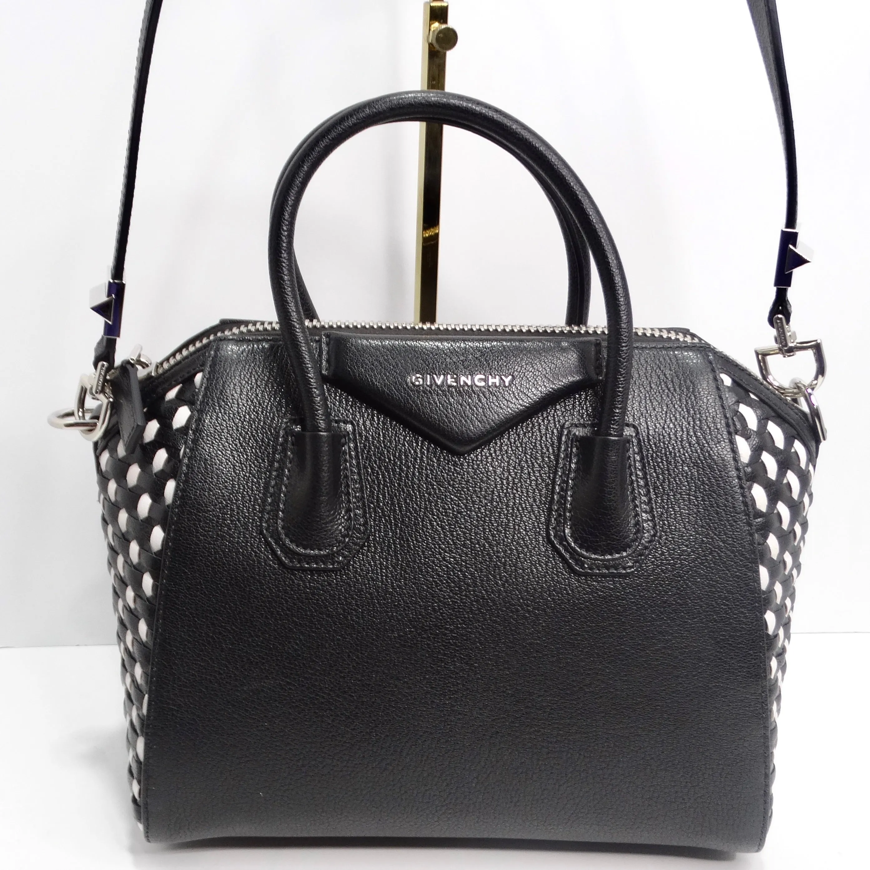 Givenchy Antigona Woven Satchel Bag