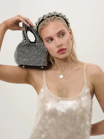 GLAM HANDBAG - BLACK