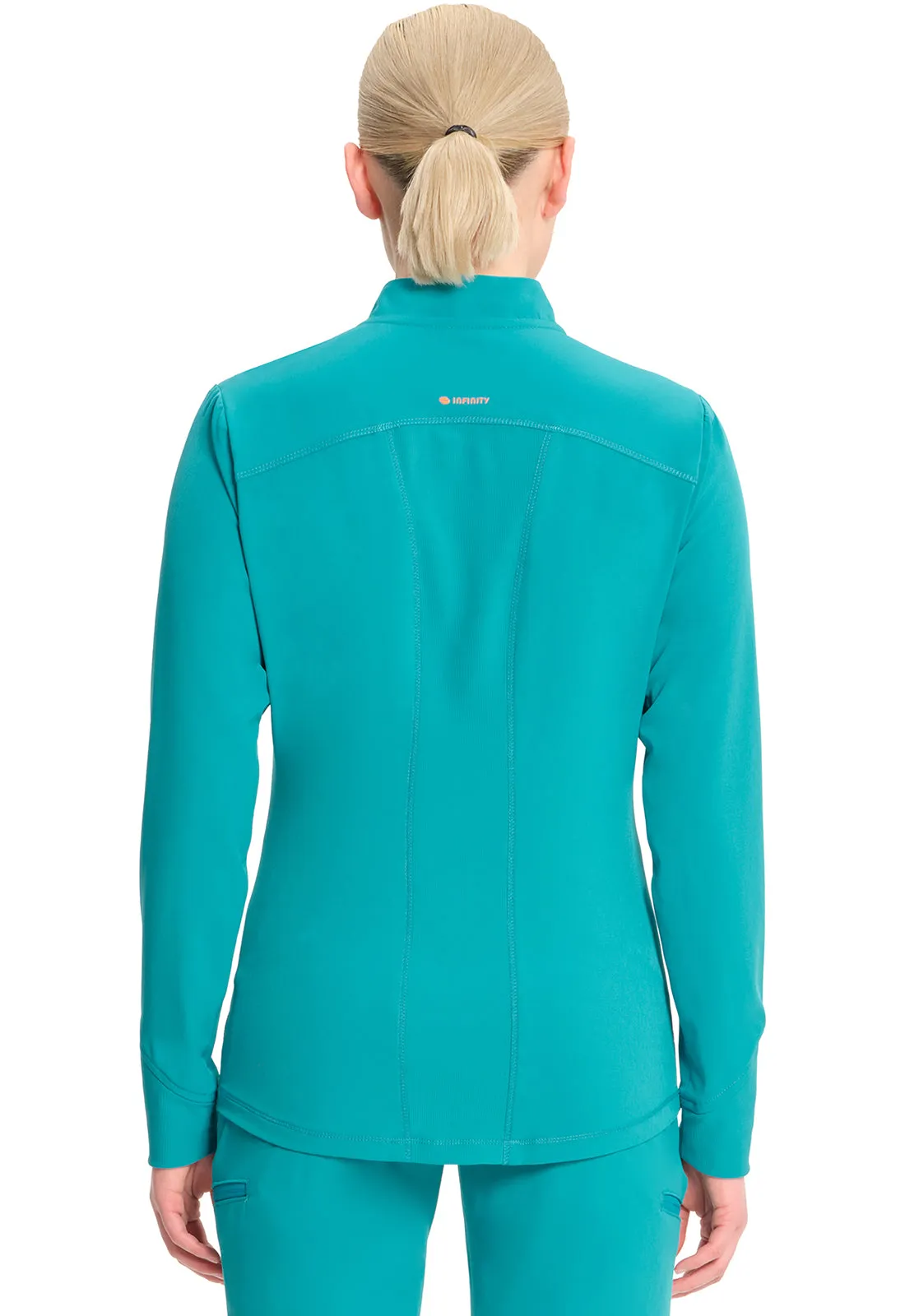 GNR8 IN320A Zip Front Jacket Teal Blue