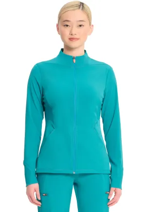 GNR8 IN320A Zip Front Jacket Teal Blue