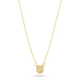 GOLD 0.5"INCH OWL PENDANT NECKLACE #SWKK-3416 (NB6/NB5)