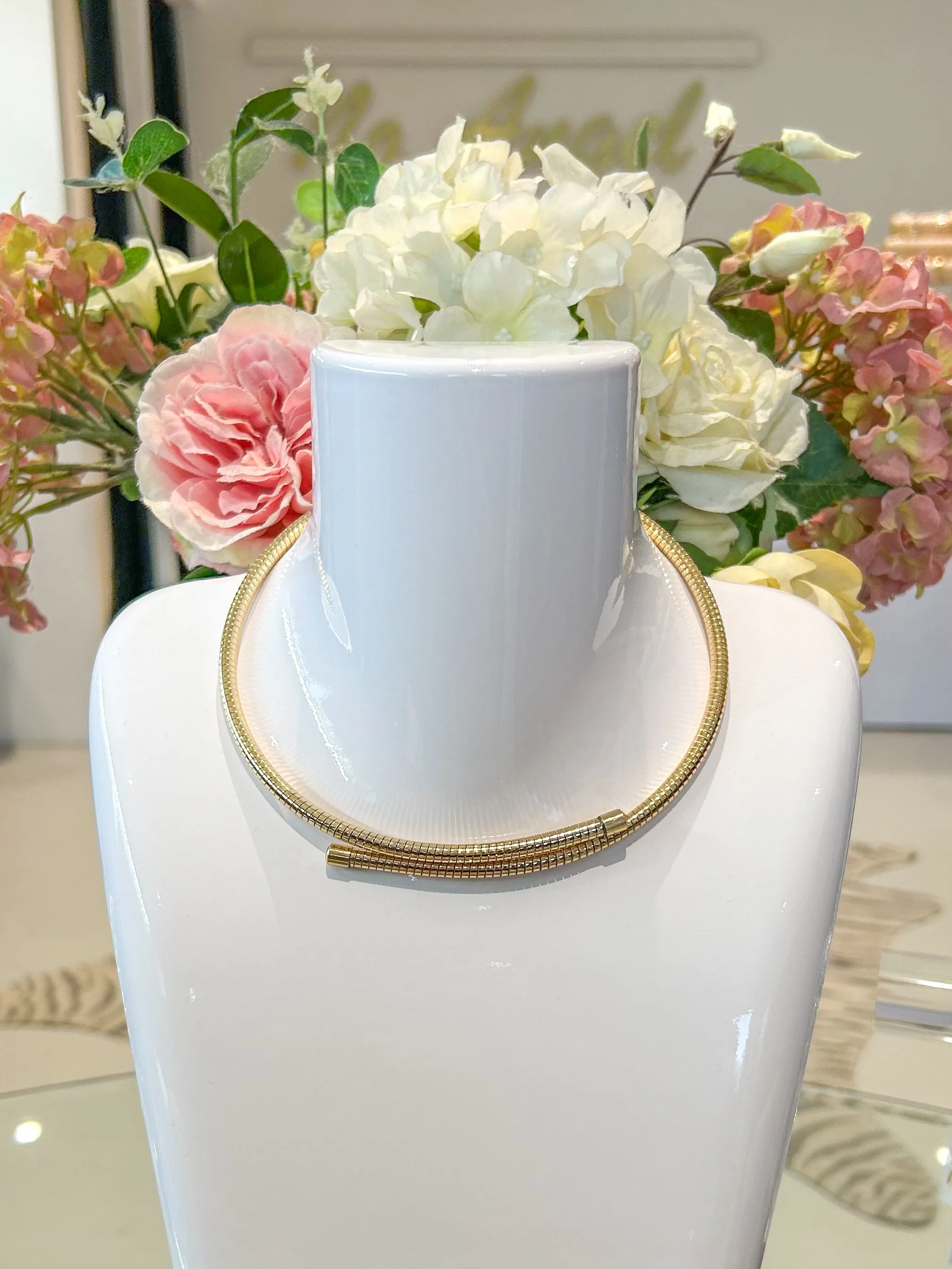 Gold Spring Choker