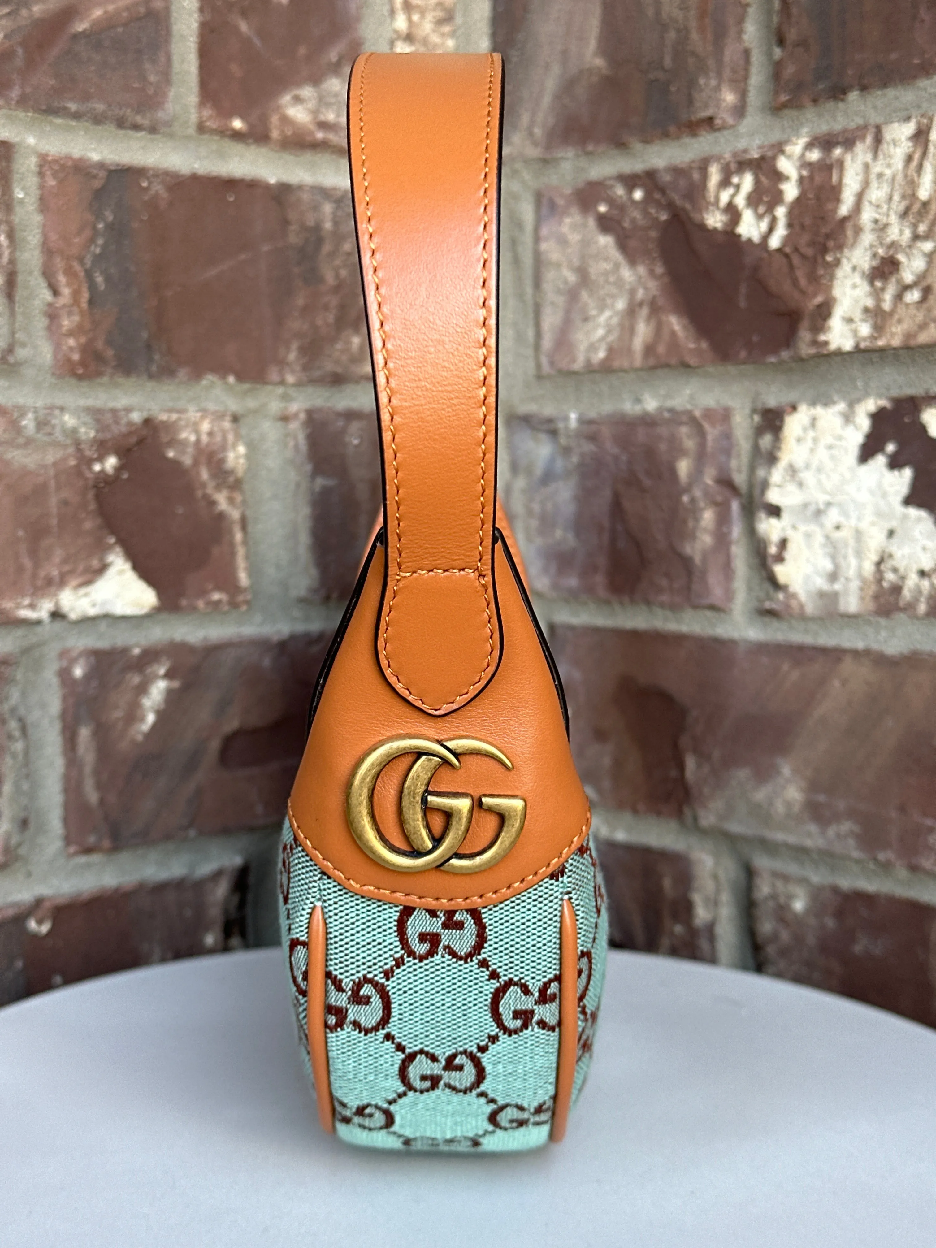 Gucci Ophidia Zip Hobo GG Coated Canvas Mini 79881