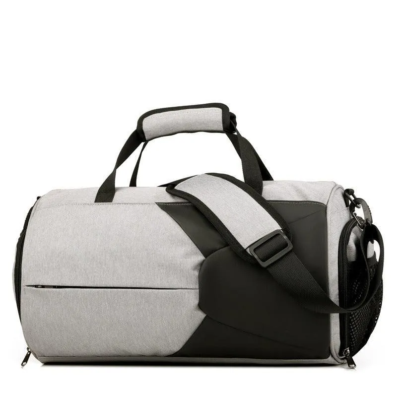 Gym Duffel Bags 30L Canvas Travel Bag Waterproof Fitness Shoes Compartment Shoe