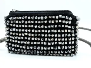 Hand-crocheted Beads Bag - Small - Hand-painted