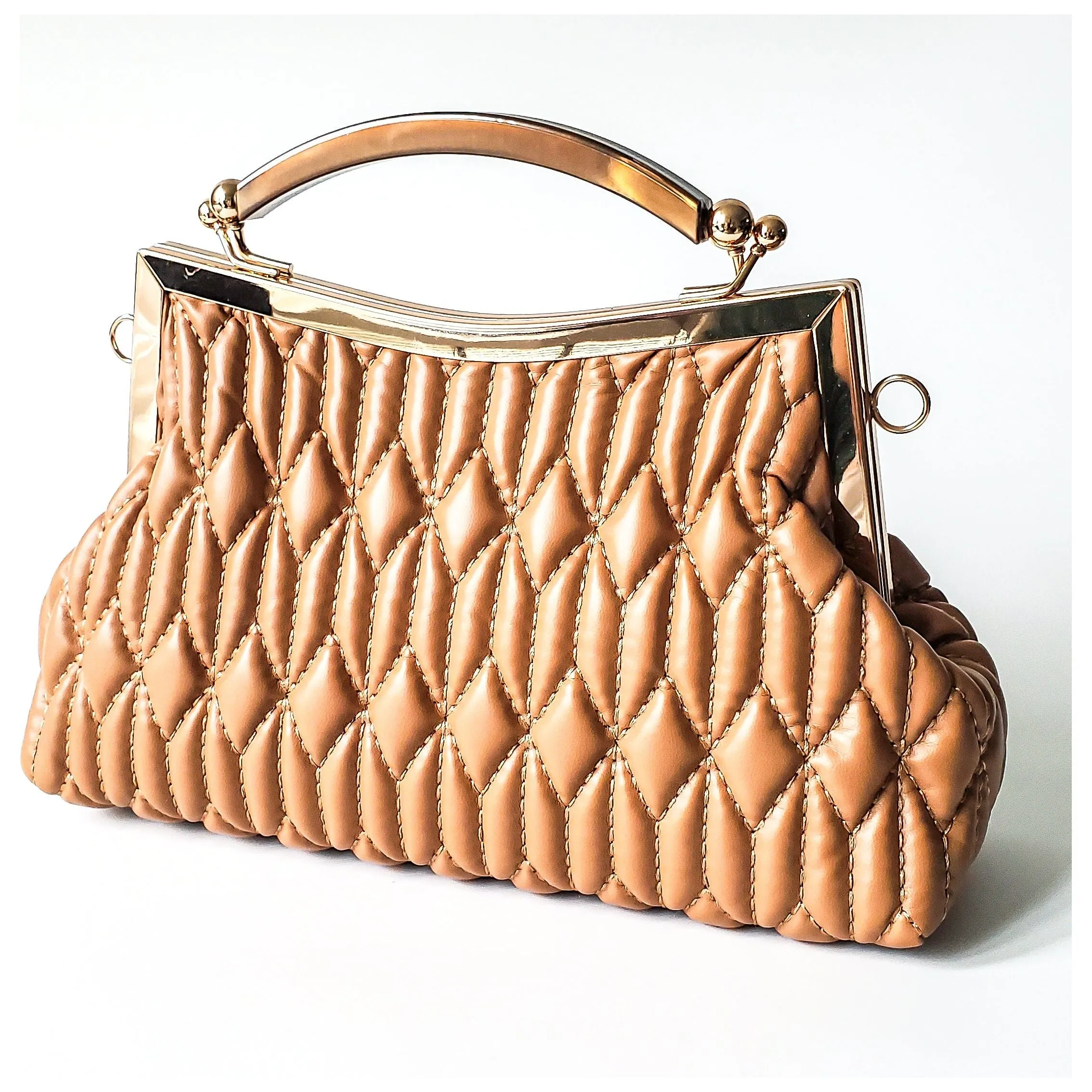 Hannah Quilted Clutch