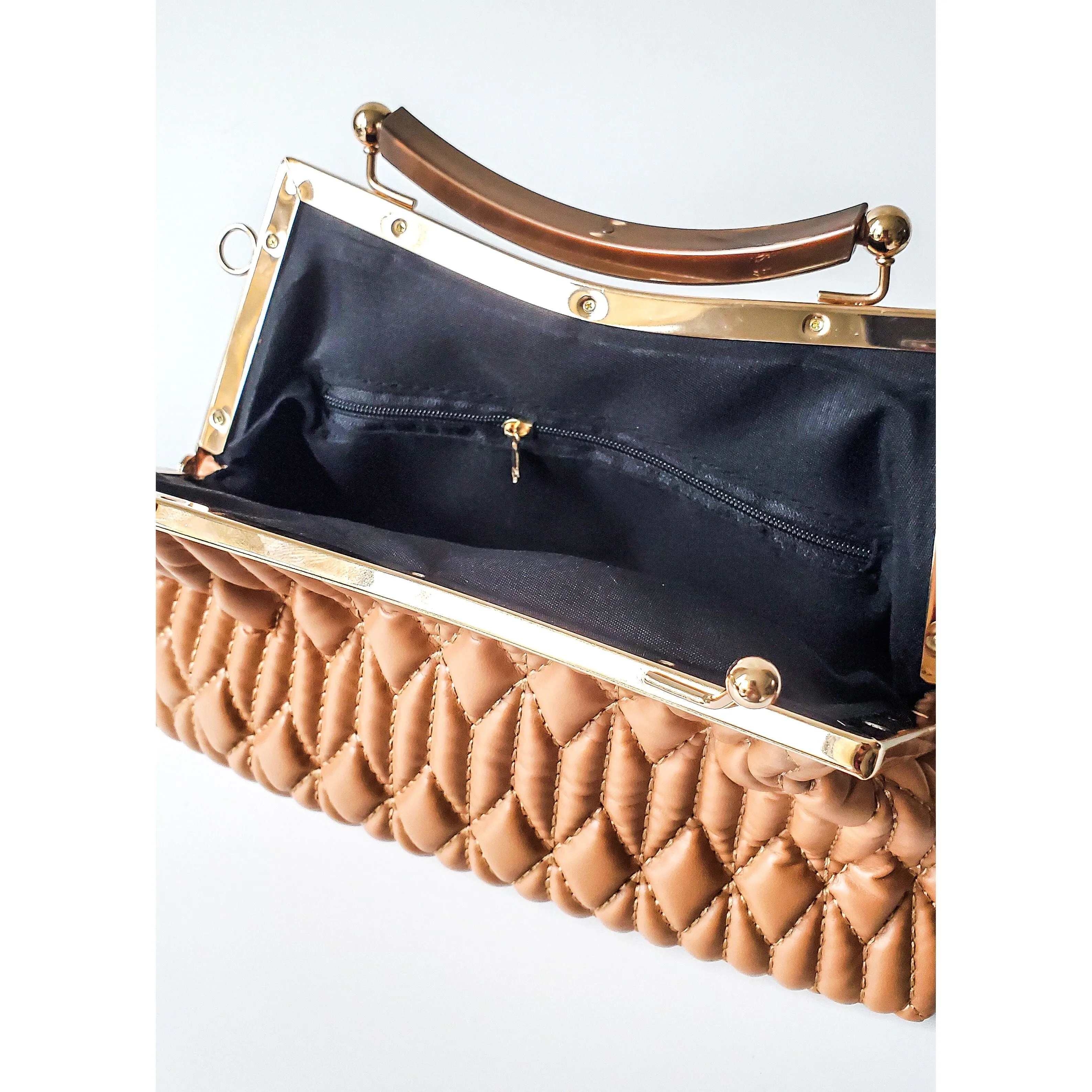 Hannah Quilted Clutch