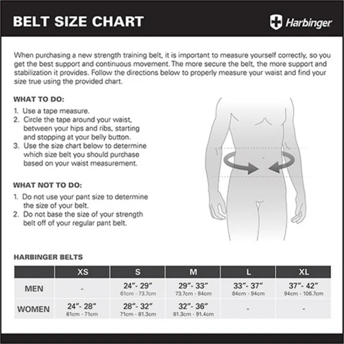 HARBINGER 4" PADDED LEATHER LIFTING BELTS