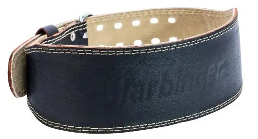 HARBINGER 4" PADDED LEATHER LIFTING BELTS