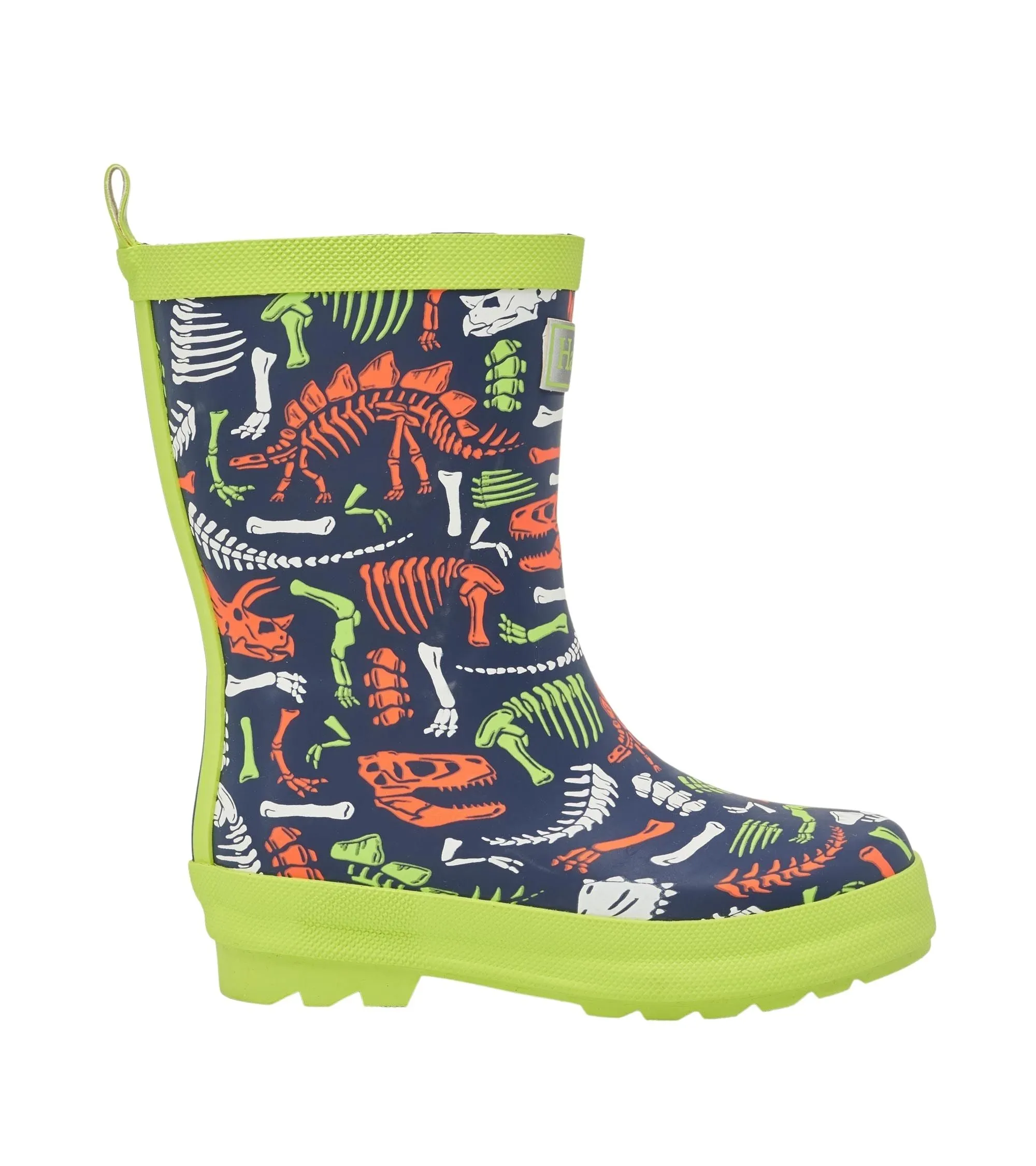 Hatley Kids Matte Rain Boots - Dino Fossils