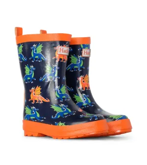 Hatley Kids Shiny Rain Boots - Dragons