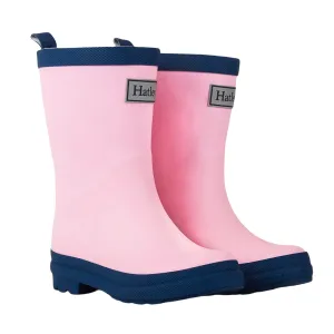 Hatley Pink & Navy Matte Rain Boots