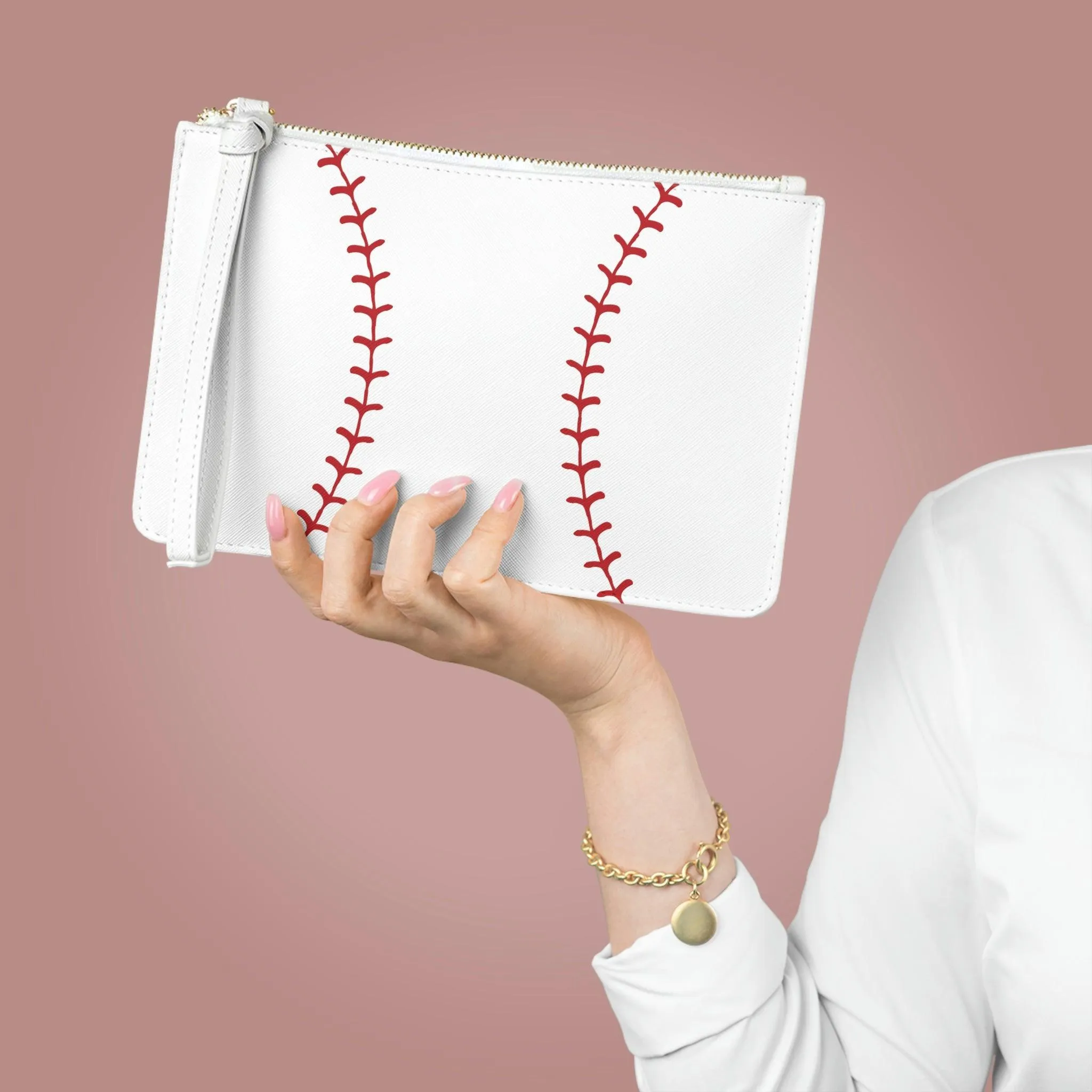 Hazel Blues® | Baseball Clutch Bag