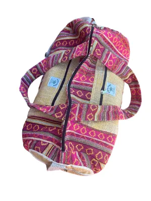Hemp weekender bag #34