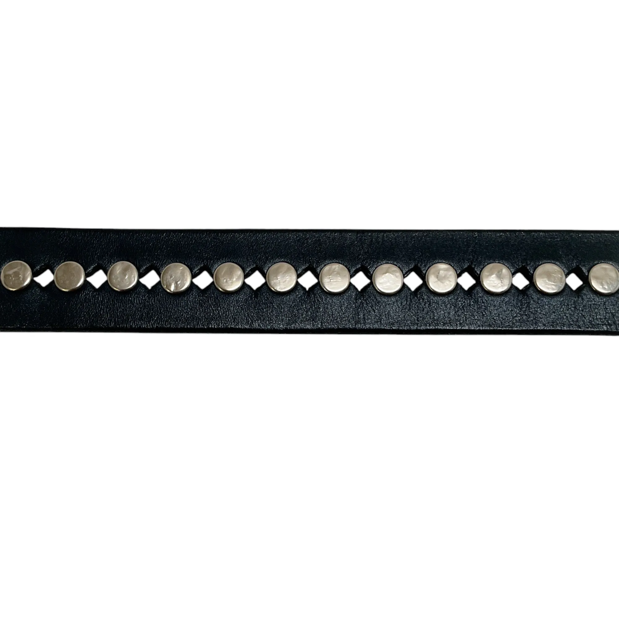Henry Beguelin Nero Monete Washed Cuoio Belt