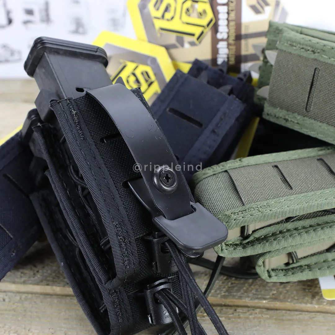 HSGI - Black - DUTY Pistol Taco (Double - Staggered)