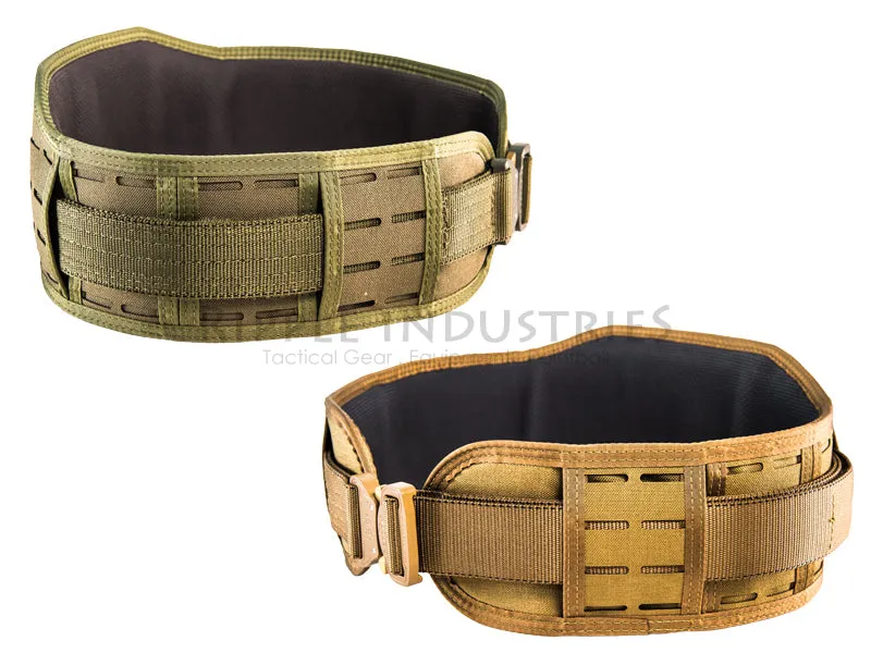 HSGI - Coyote Brown - LASER SURE-GRIP Slotted Padded Battle Belt